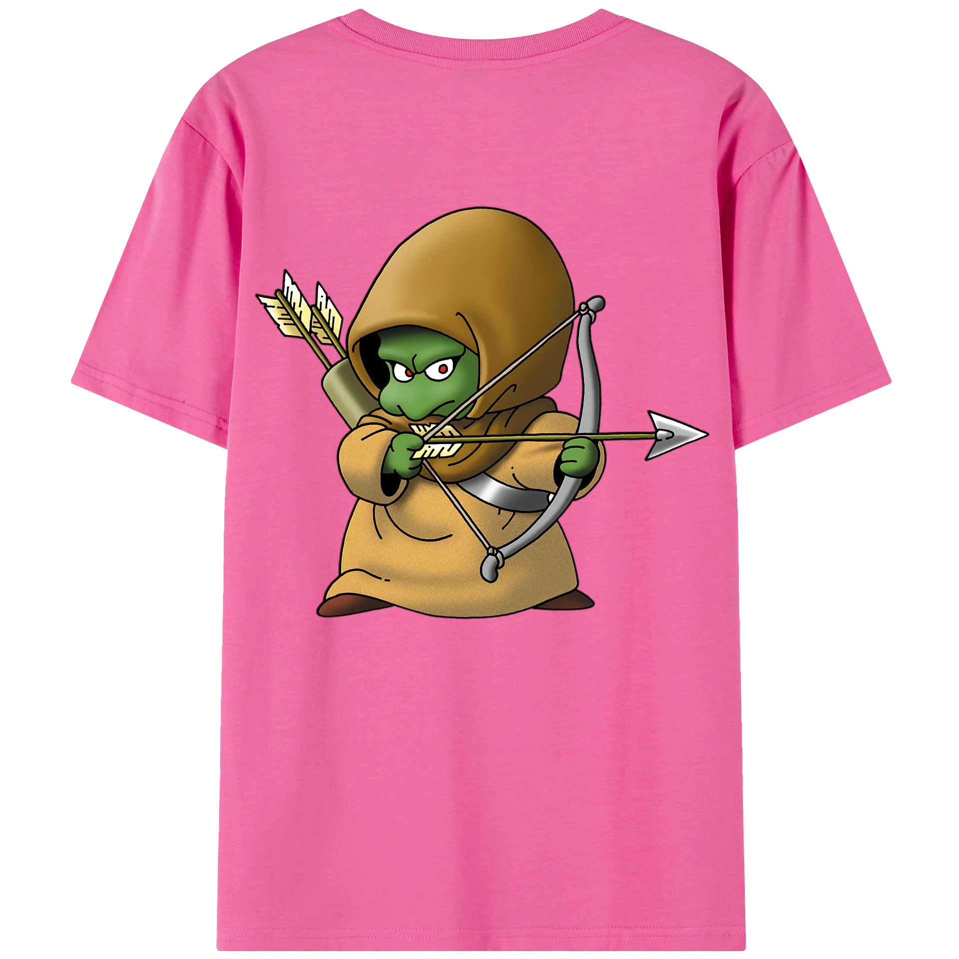 （画像用） ドラゴンクエスト Doragon Kuesuto Dragon Quest レディース半袖Tシャツ(バックプリント)